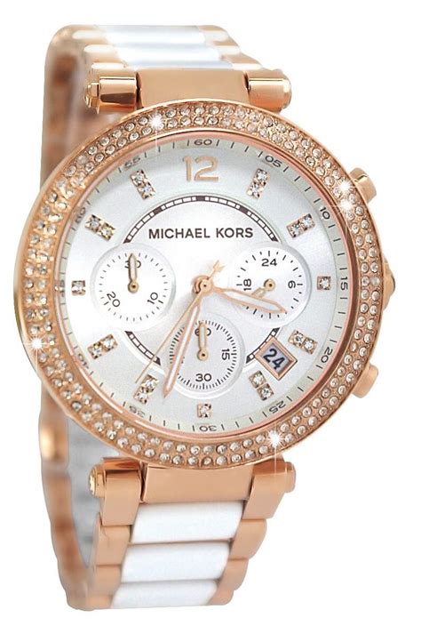 relogios michael kors masculino original prtata|relogio branco rose michael kors.